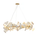 Lampa wisząca BOTANIKA 100 cm - złota, G9, regulowana, designerska XY080P-100 Step into Design