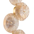 Lampa ścienna LUXIO-4 LED bursztynowa 32 cm  ST-3315-4 copper Step into Design