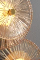 Lampa ścienna LUXIO-4 LED bursztynowa 32 cm  ST-3315-4 copper Step into Design