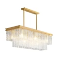 Lampa wisząca ICELAND  100 cm - mosiądz, szkło kryształowe ST-6308-10C Step into Design