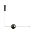 Lampa wisząca O-LINE 63 - LED, 63 cm, czarna ST-1688S-BK Step into Design