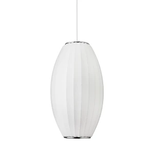 Lampa wisząca SILK BARREL biała 50 cm - nowoczesna i minimalistyczna ST-2335-20 Step into Design