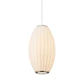 Lampa wisząca SILK BARREL biała 50 cm - nowoczesna i minimalistyczna ST-2335-20 Step into Design