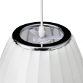 Lampa wisząca SILK BARREL biała 50 cm - nowoczesna i minimalistyczna ST-2335-20 Step into Design
