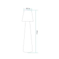 Lampa ogrodowa stojąca GARDENA L LED RGBW 16 kolorów 150 cm ES-DC006 Step into Design