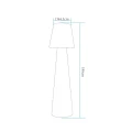 Lampa ogrodowa stojąca GARDENA XL LED RGBW 16 kolorów 180 cm ES-DC007 Step into Design