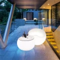 Lampa ogrodowa pufa APPLE M LED RGBW 16 kolorów 56 cm ES-SF025 Step into Design