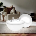 Lampa ogrodowa pufa APPLE M LED RGBW 16 kolorów 56 cm ES-SF025 Step into Design