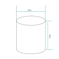 Lampa ogrodowa stolik TUBE LED RGBW 16 kolorów 40 cm ES-SF051 Step into Design
