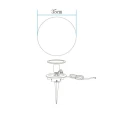 Lampa ogrodowa kula BALL S biała 35 cm ES-B035 Step into Design