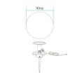 Lampa ogrodowa kula BALL XL biała 80 cm ES-B080 Step into Design
