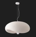 Lampa wisząca STONE FLAT 60 cm - biała DN429-600 Step into Design