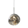 Lampa wisząca GLAM L srebrna 38 cm MP-1239-380 chrome Step into Design