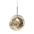 Lampa wisząca GLAM L srebrna 38 cm MP-1239-380 chrome Step into Design