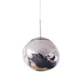 Lampa wisząca GLAM L srebrna 38 cm MP-1239-380 chrome Step into Design