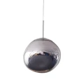 Lampa wisząca GLAM L srebrna 38 cm MP-1239-380 chrome Step into Design