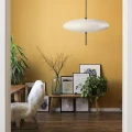 Lampa wisząca PIATTO 50 cm, biało czarna ST-9222P WB Step into Design