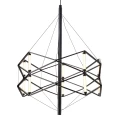 Lampa wisząca SPACE LED czarna 60 cm ST-9858 P/S black Step into Design