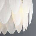 Lampa wisząca PIUMA 80 cm – biała, okrągła oprawa sufitowa ST-6289-8 Step into Design
