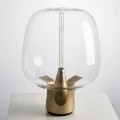 Lampa stołowa FATA transparentno złota 35 *46 cm ST-7278-S GOLD Step into Design