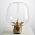 Lampa stołowa FATA transparentno złota 35 *46 cm ST-7278-S GOLD Step into Design