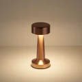 Lampa stołowa TAVOLO A LED dotykowa miedziana 21 cm ST-8127T/A COPPER Step into Design