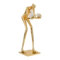 Lampa podłogowa WOMAN-2 złoty połysk 190 cm DN433-F gold Step into Design