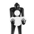 Lampa podłogowa WOMAN-2 BLACK czarna 190 cm DN433-F black Step into Design