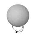 Lampa ogrodowa kula BALL 50 biała 50 cm ES-B050 Step into Design