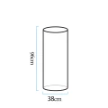 Lampa ogrodowa kolumna TUBE LED RGBW 16 kolorów 96 cm ES-DC031 Step into Design