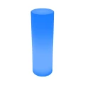 Lampa ogrodowa kolumna TUBE LED RGBW 16 kolorów 115 cm ES-DC033 Step into Design