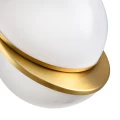 Lampa wisząca ORBITA biało-złota, akryl, 25 cm DP0067-250 Step into Design