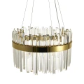 Lampa wisząca ROYAL LED kryształowa złota 50 cm ST-1088-50 Step into Design