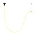 Lampa wisząca SNAKE LED wąż ledowy czarna 300 cm MD1021-3 black Step into Design