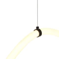 Lampa wisząca SNAKE LED wąż ledowy czarna 500 cm MD1021-5 black Step into Design