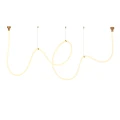 Lampa wisząca SNAKE LED wąż ledowy złota 500 cm MD1021-5 gold Step into Design