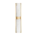 Lampa ścienna MURO LED 66 cm - biały alabaster, złote detale ST-3426-AGB-CE Step into Design