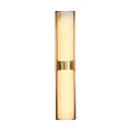 Lampa ścienna MURO LED 66 cm - biały alabaster, złote detale ST-3426-AGB-CE Step into Design