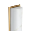 Lampa ścienna MURO LED 66 cm - biały alabaster, złote detale ST-3426-AGB-CE Step into Design