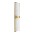 Lampa ścienna MURO LED 66 cm - biały alabaster, złote detale ST-3426-AGB-CE Step into Design