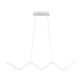 Lampa wisząca ZIGZAG 90 cm - LED, biała, falista listwa ST-MD240602 WHITE Step into Design