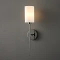 Lampa ścienna DARLING 53 cm- czarny kinkiet z abażurem ST-9501W BLACK Step into Design