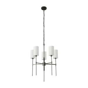 Lampa wisząca DARLING 60 cm, czarna ST-9501-5 BLACK Step into Design