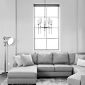 Lampa wisząca DARLING 60 cm, czarna ST-9501-5 BLACK Step into Design