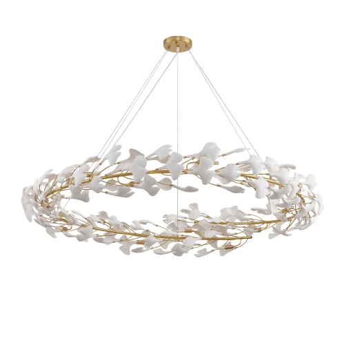 Lampa wisząca BOTANIKA złoto biała 150 cm XY080P-150 Step into Design