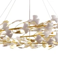 Lampa wisząca BOTANIKA złoto biała 150 cm XY080P-150 Step into Design