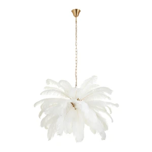 Lampa wisząca EMU 100 cm - pióra białe ST-DN127 white Step into Design