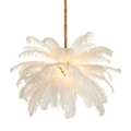 Lampa wisząca EMU 100 cm - pióra białe ST-DN127 white Step into Design