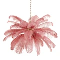 Lampa wisząca EMU 100 cm - pióra różowe ST-DN127 pink Step into Design