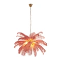 Lampa wisząca EMU 100 cm - pióra różowe ST-DN127 pink Step into Design